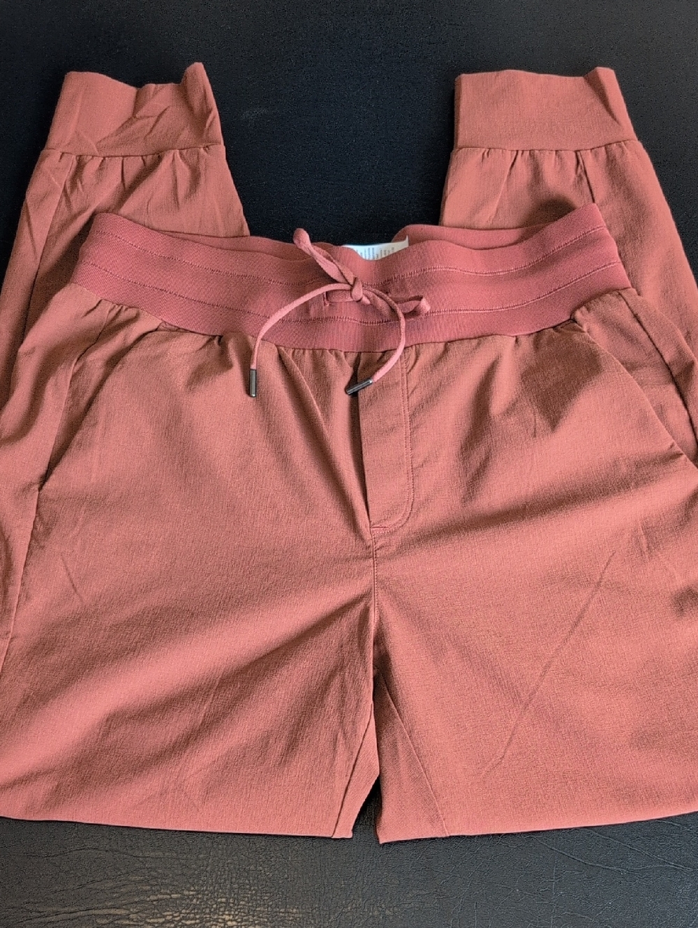 Women's CRZ Yoga Rust Brown Jogger Pants -